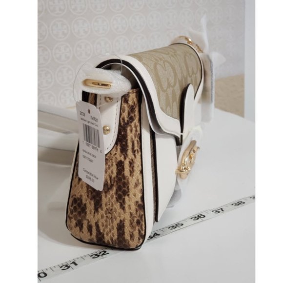 Coach JADE SHOULDER BAG IN BLOCKED SIGNATURE - Picture 5 of 10